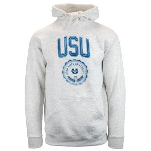 USU Embroidered University Seal Unisex Hoodie